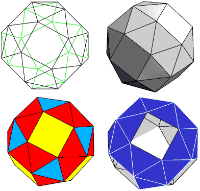 4 3D display modes